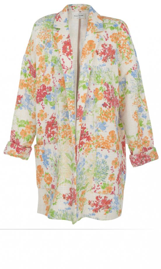 River Island SS13 Floral Jacket