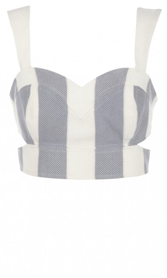 River Island SS13 Striped Bralet