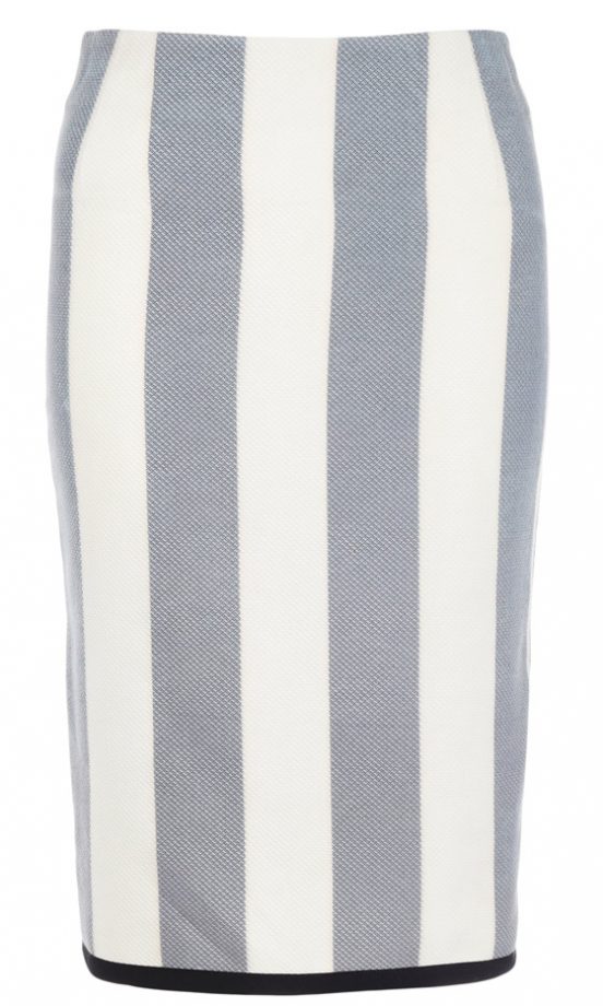 River Island SS13 Striped Pencil Skirt