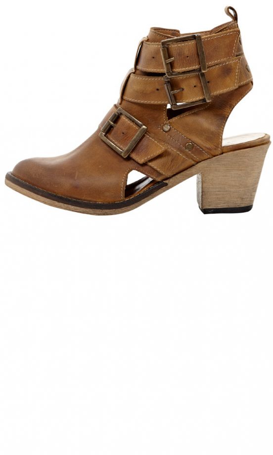River Island SS13 Buckled Open Toe Boots