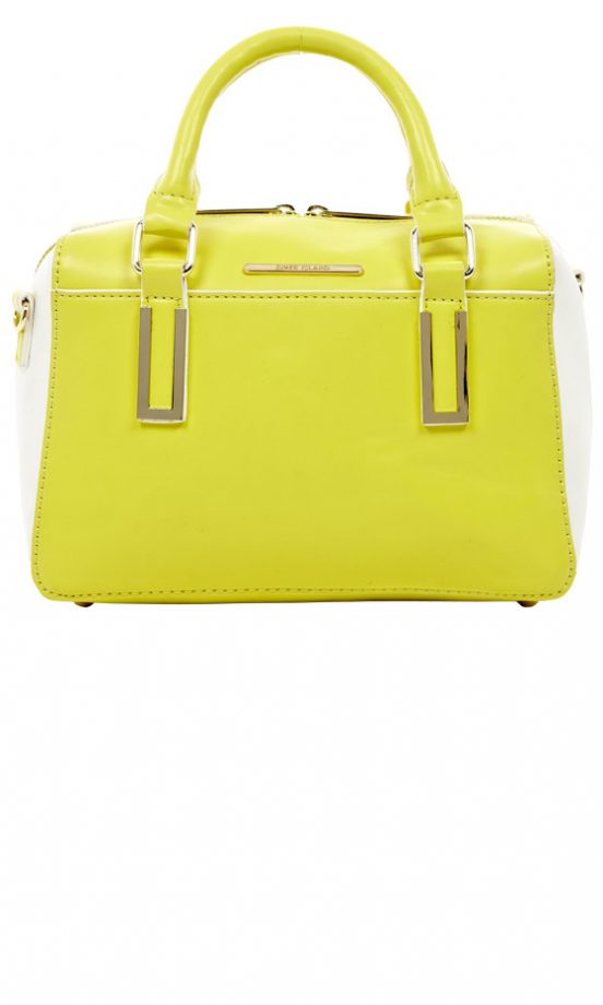 River Island SS13 Yellow Handbag
