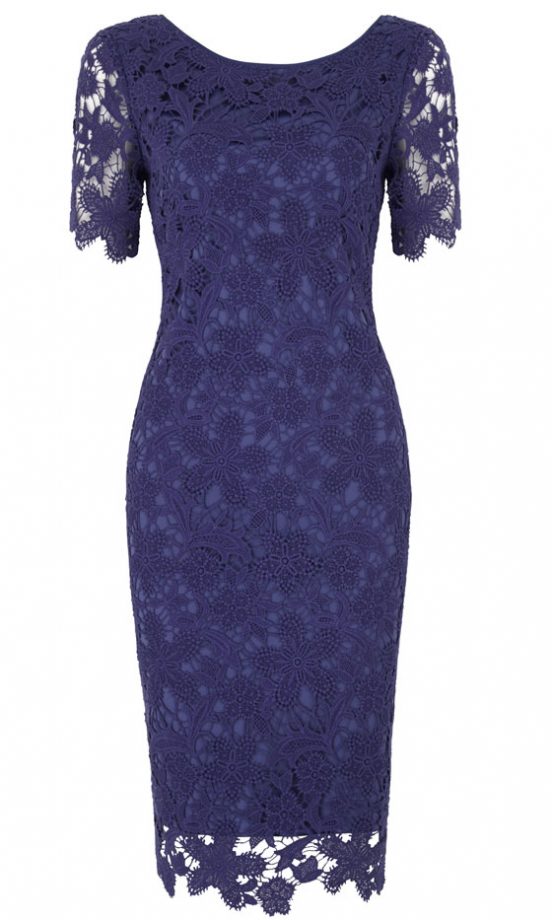 Marks & Spencer SS13 Purple Lace Dress, £85