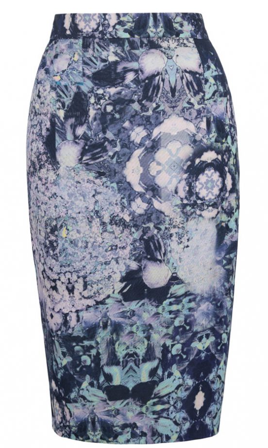 Marks & Spencer SS13 Mystic Print Pencil Skirt, £45
