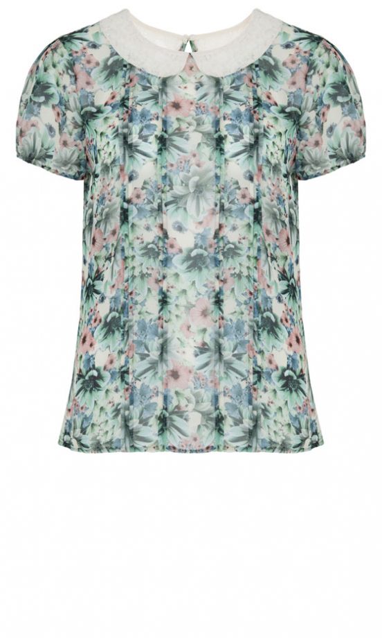Marks & Spencer SS13Graphic Print Blouse, £25