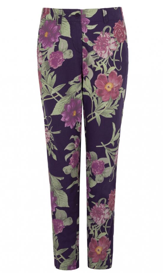 Marks & Spencer SS13 Floral Print Trousers, £17.50