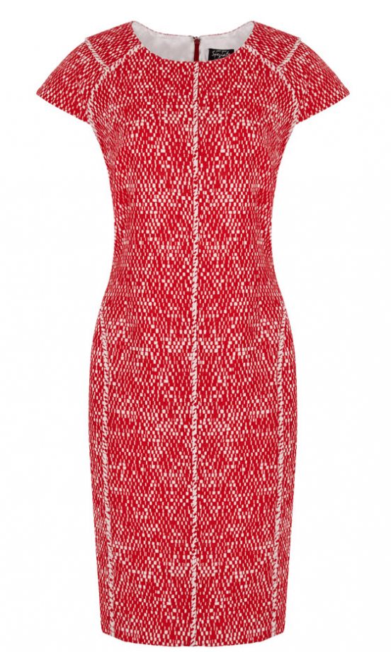 Marks & Spencer SS13 Red Shift Dress, £79