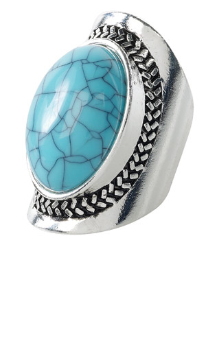 Primark SS13 Blue Jewel Ring