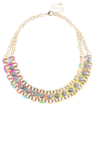 Primark SS13 Rainbow Chain Necklace