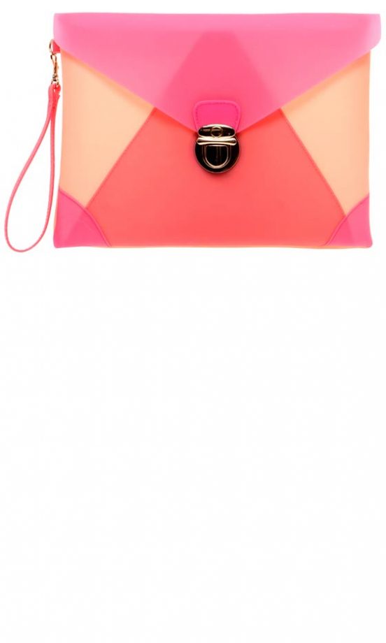 Boohoo Multicoloured Clutch, £15