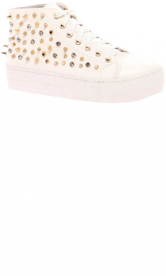 Boohoo Spiked Trainers, £25