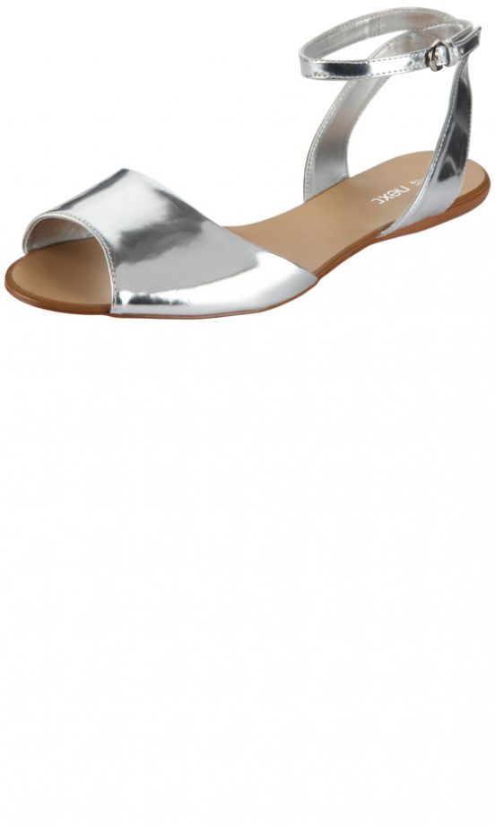 Next SS13 Silver Sandals