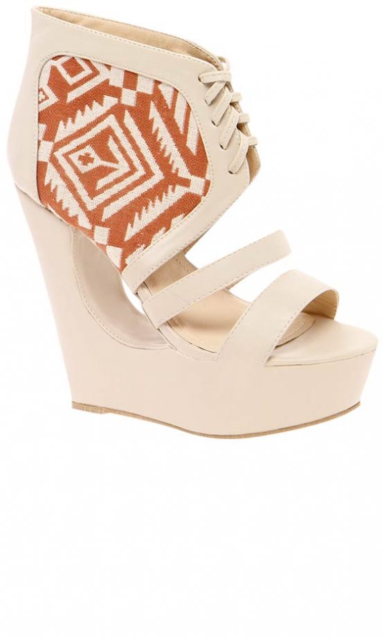 Boohoo Cut Out Wedges, £30