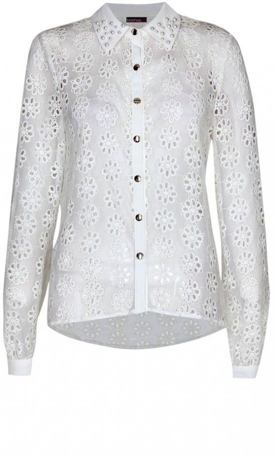 Boohoo Embellished Shirt