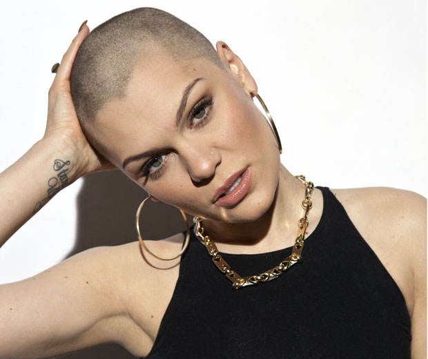Jessie J shaved her head for Comic Relief on Friday