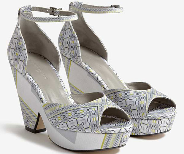 Shop The Oriental Trend With Reiss 1971's Wonder Wedges, £139