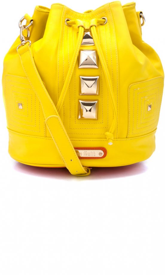 New Look Anna Smith Yellow Duffle Bag, £44.99