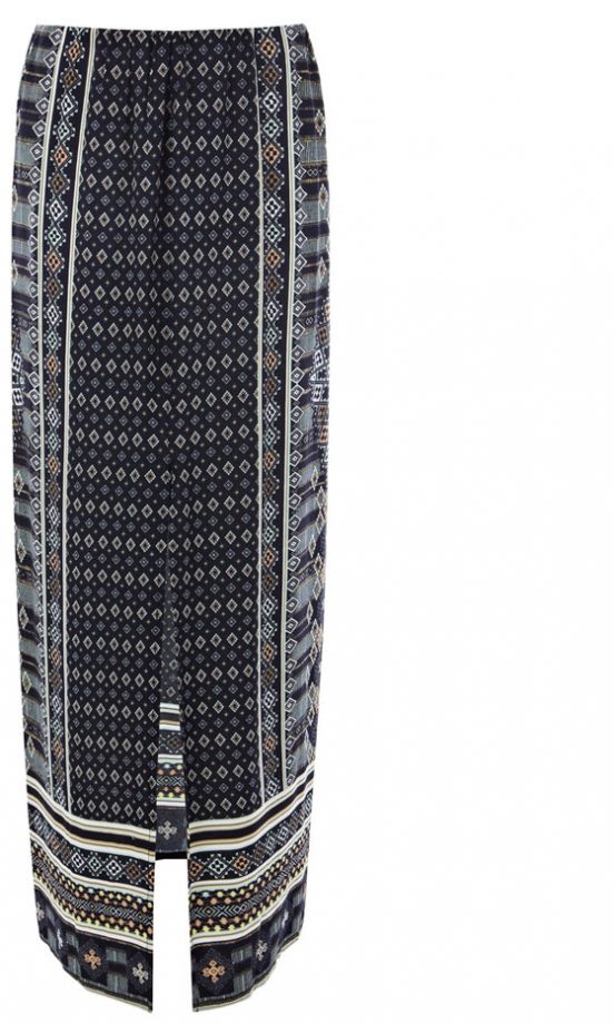 Warehouse Scarf Print Maxi Skirt, £42