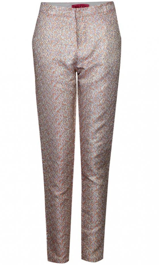Boohoo Boutique Brocade Capri Trousers, £30
