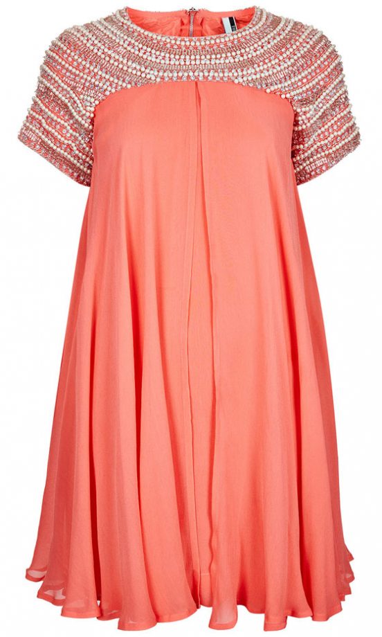 Topshop Coral Crush Limited Edition Dress, £195