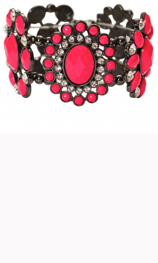 Next SS13 Pink Stone Bracelet