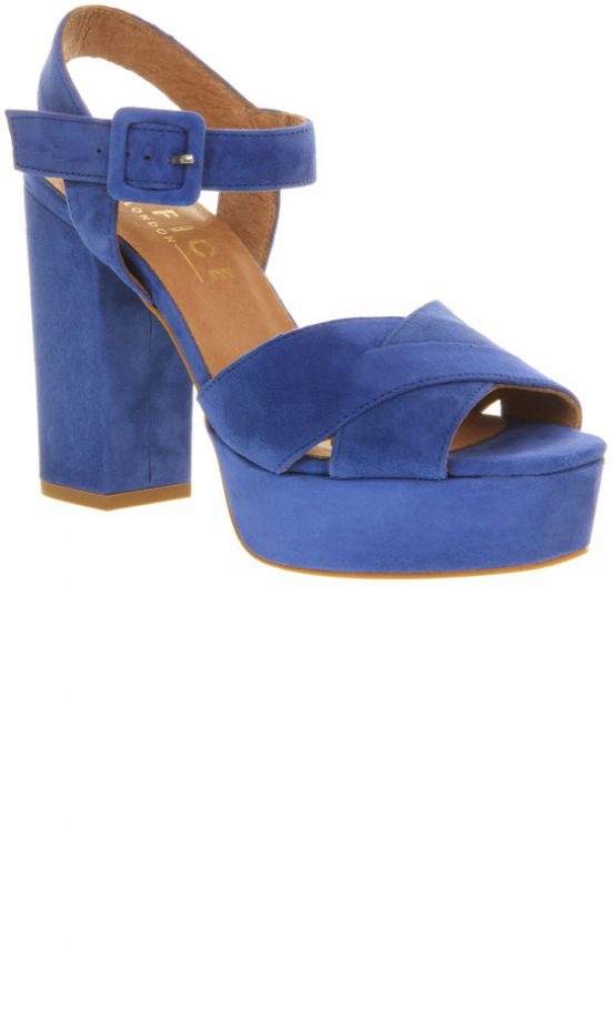 Office Electric Blue Suede Shoes, £65