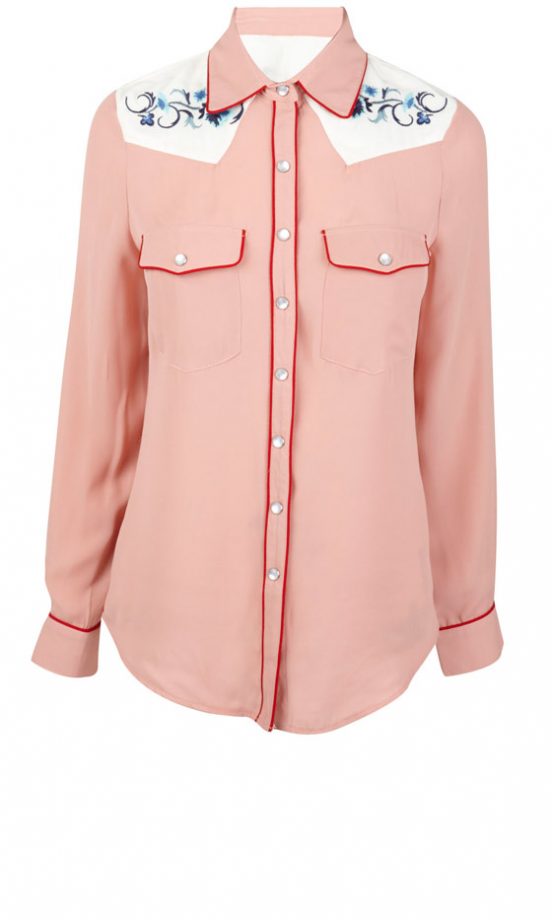 Fashion Union Pink Westerrn Shirt, £35