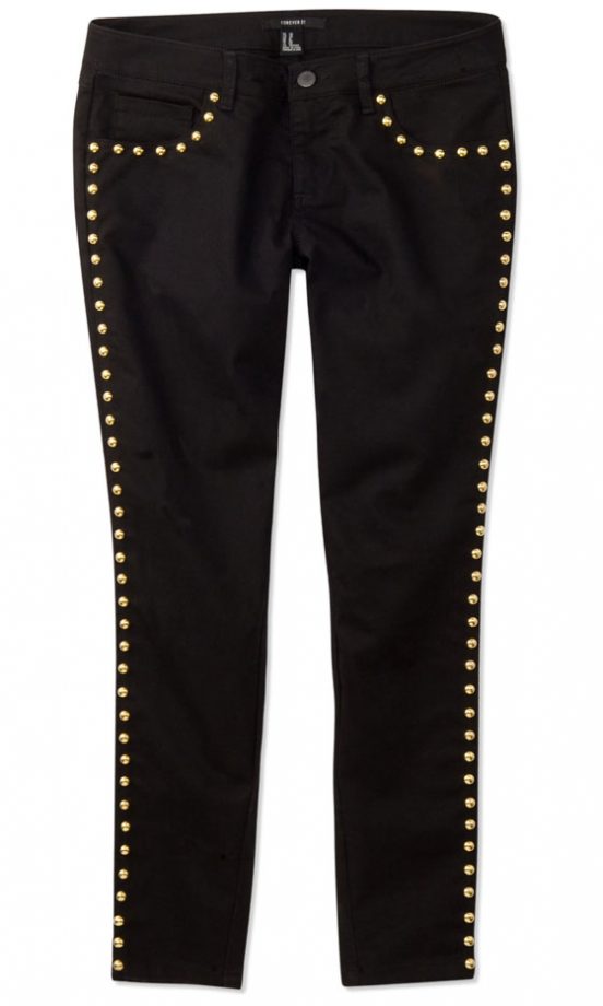 Forever 21 SS13 Studded Jeans