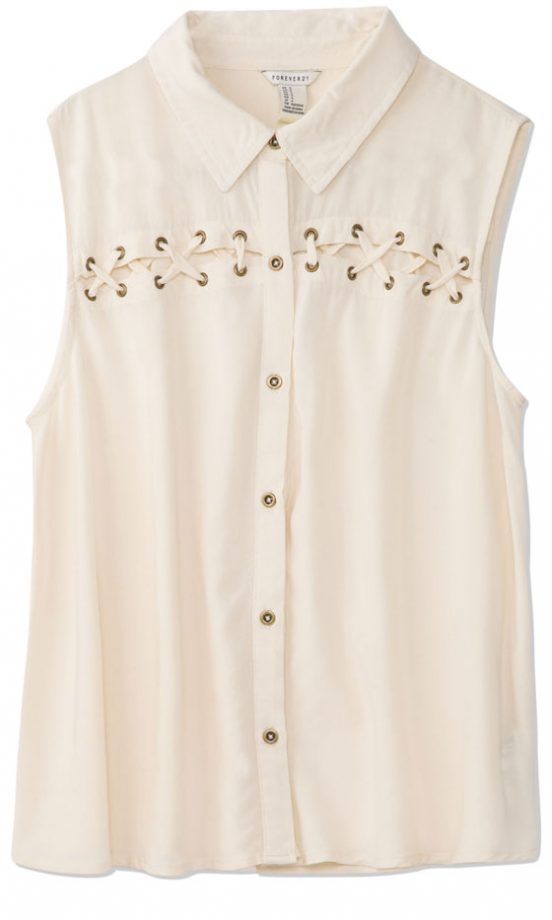 Forever 21 SS13 Embellished Vest Top