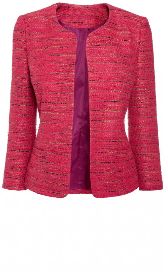 Next SS13 Pink Tweed Jacket
