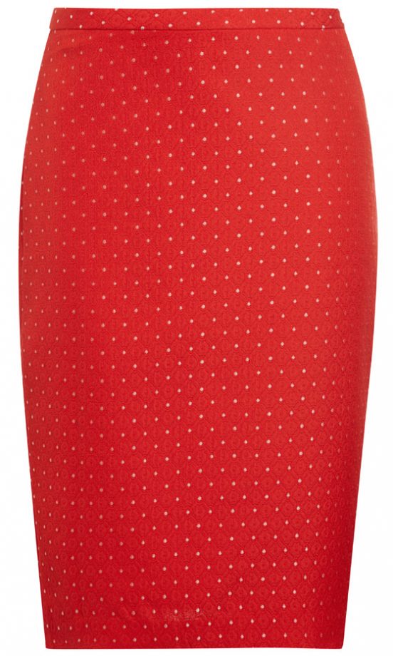 Next SS13 Red Spotted Skirt