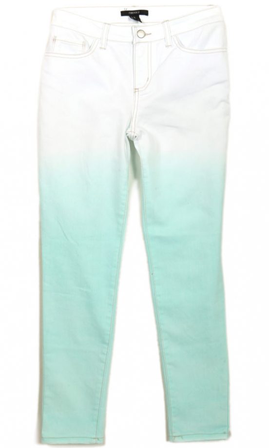 Forever 21 SS13 Dip Dye Jeans