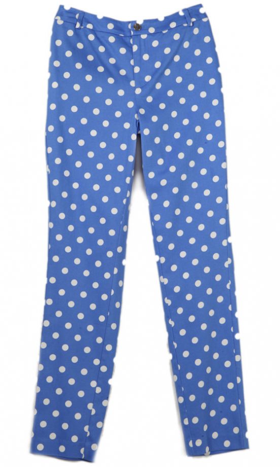 Forever 21 Blue Spotted Jeans
