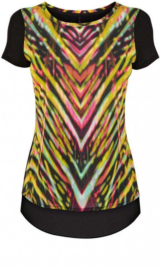 Karen Millen Zig Zag Print Top, £55