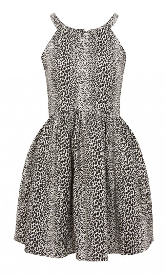 ASOS Leopard Halter Dress