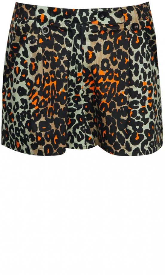 Boohoo Leopard Print City Shorts, £18