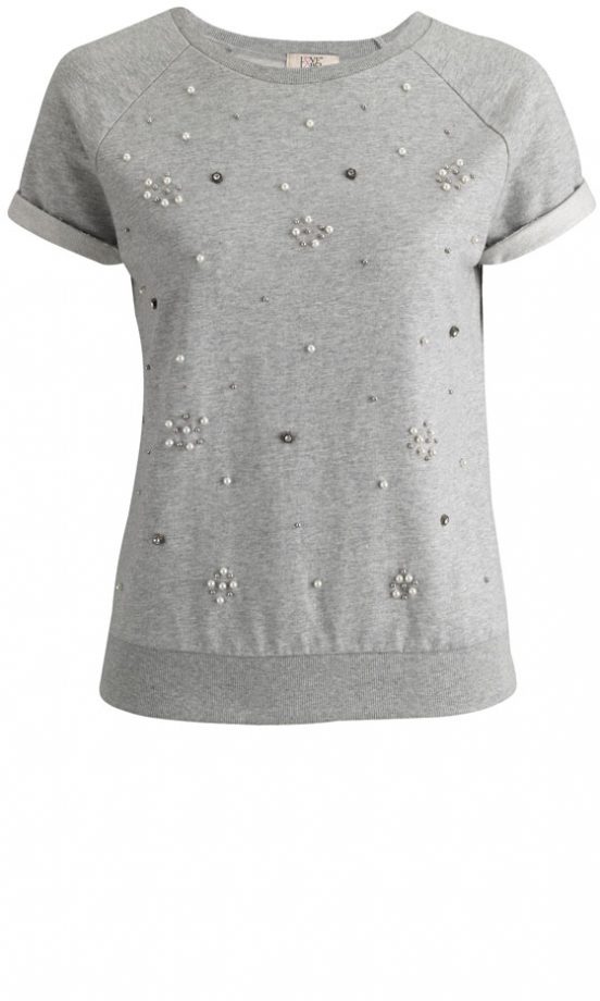Love Label Embelished Jumper