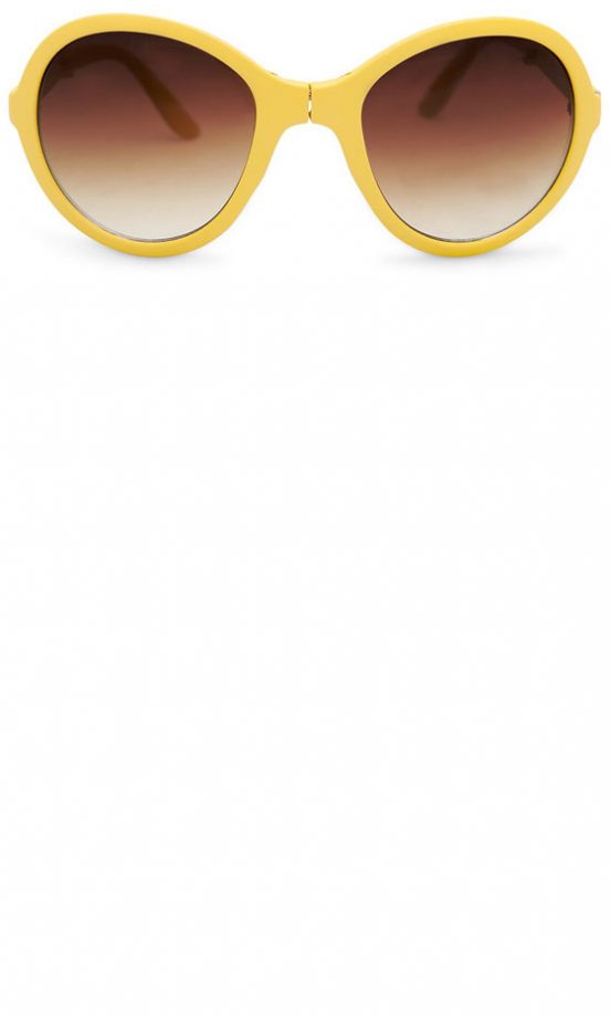 Mango Luminous Yellow Sunglasses, £22.99