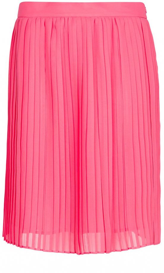 Mango Pink Pleated Skirt, £34.99