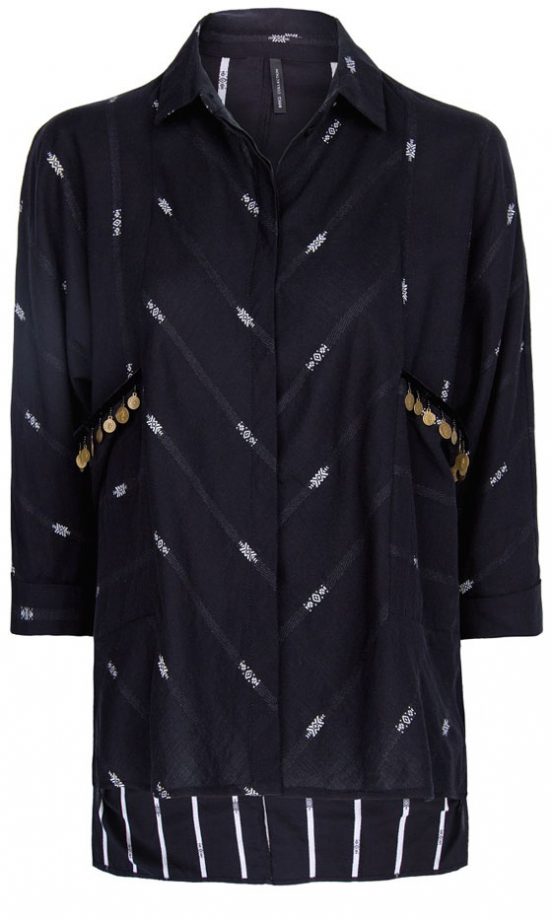 Mango Coin Embellished Shirt, £42.99