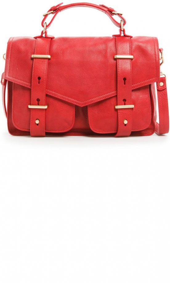 Mango Red Satchel, £124.99