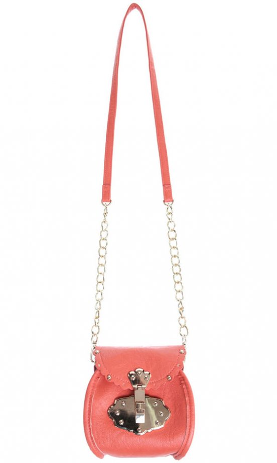 Miss Selfridge Coral Bag, £18