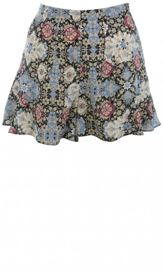 Miss Selfridge Printed Bowback Shorts, £32