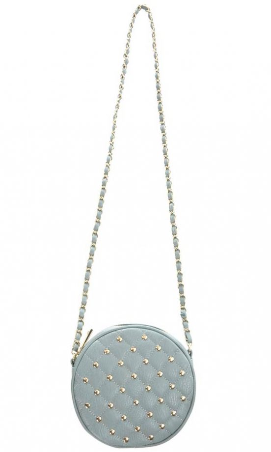 Miss Selfridge Round Studded Bag, £18