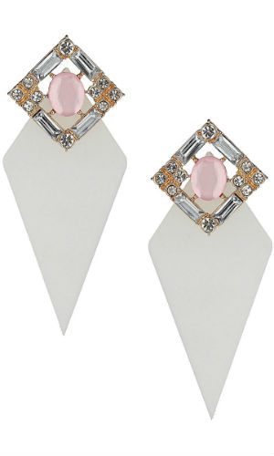LOOK Loves: Miss Selfridge's Jewel And Perspex Earrings £8.50
