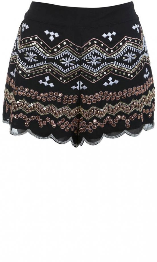 Miss Selfridge Embellished Shorts, £48