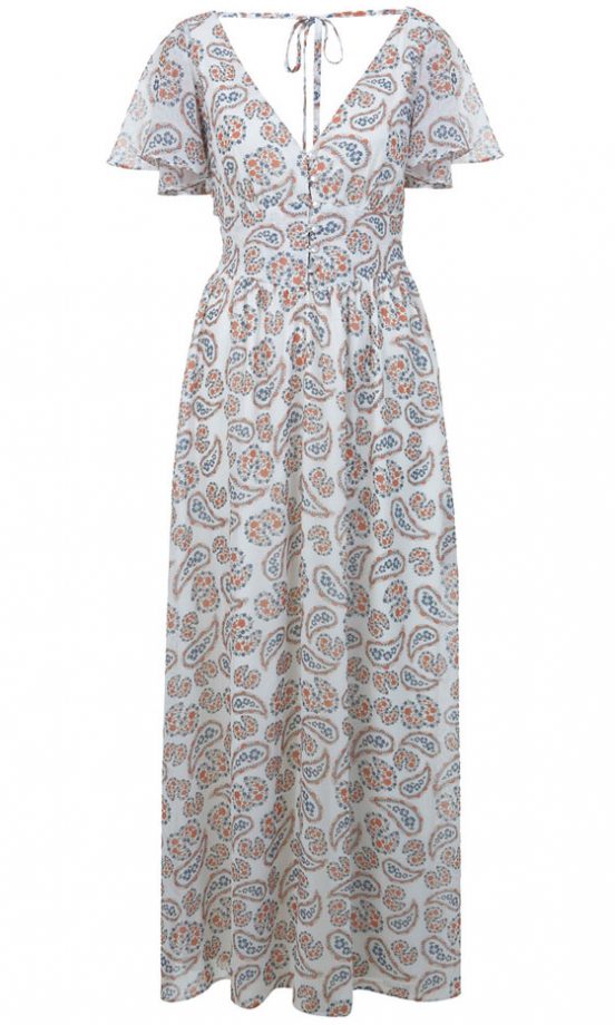 Miss Selfridge Paisley Maxi Dress, £50
