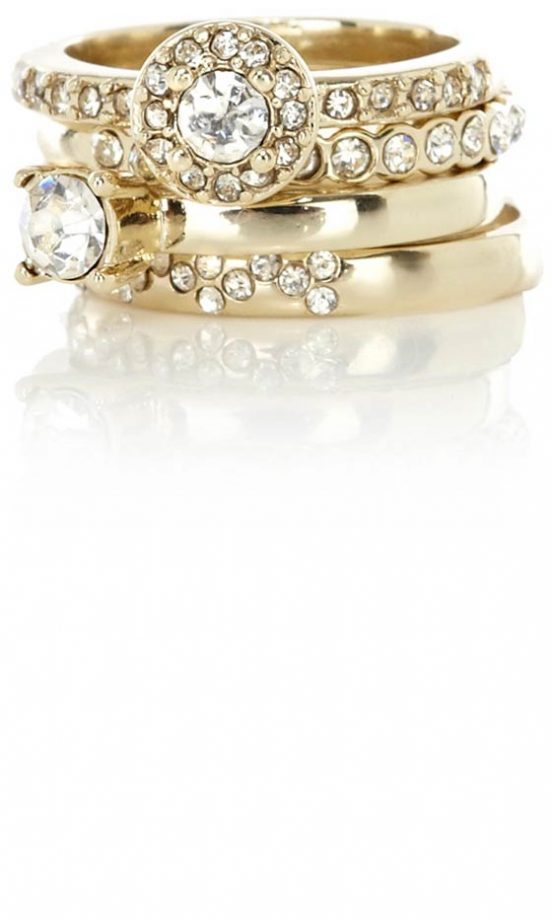 Oasis Engagement Stacking Rings, £14