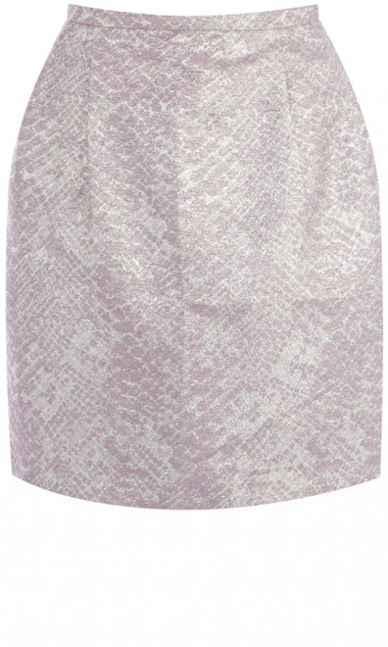 Oasis Metallic Snakeskin Skirt, £45
