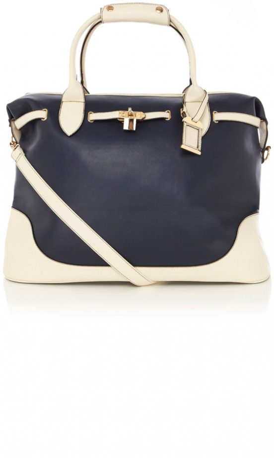 Oasis Navy Weekender Bag, £55
