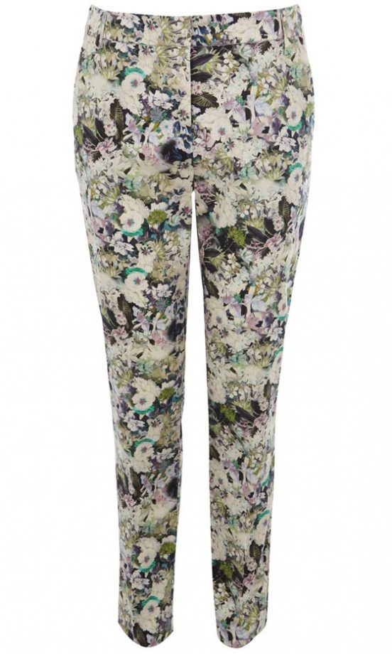 Oasis Floral Trousers, £45